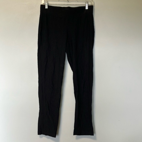 Eileen Fisher Straight cigarette Black Pants - Picture 1 of 4